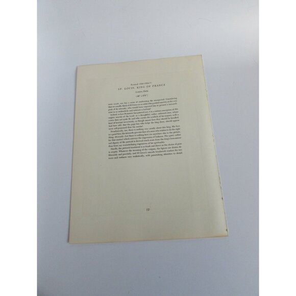 Vintage El Greco Print Burial of Count Orgaz 52845 - Picture 4 of 5